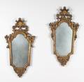 A Pair of Gilded Wall Mirrors