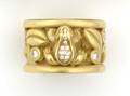 A Ladys 18 Karat Yellow Gold and Diamond Ring Barry KielselsteinCord