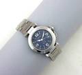A Stainless Steel Wristwatch Pasha de Cartier