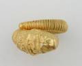 A Ladys 22 Karat Yellow Gold Ring Zolotas Greece