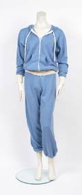 Stanley Korshak Blue Cashmere Track Suit