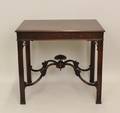 Mahogany Rectangular Side Table