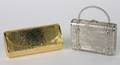Judith Leiber Rhinestone Clutch in Moitf of Suitcase