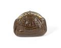 Judith Leiber Taupe Crocodile Clutch