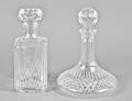 180 TWO CRYSTAL DECANTERS
