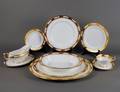 178 SIXTYFIVE PIECE AYNSLEY PORCELAIN DINNER SERVICE