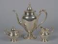 An American Silver Three Piece Coffee Service Gorham