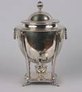 A George III Silver Tea Urn Peter Podio London