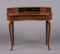 A Mahogany Butterfly Veneered Ladies Writing Desk