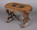 An Eastlake Marquetry Center Table