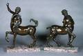 Two Bronze Furietti Centaurs