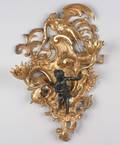 A Gilt Metal Wall Bracket