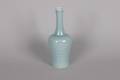 A Chinese Molded Pale Blue Glazed Porcelain Vase
