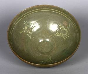 A Korean Celadon Glazed Ceramic Bowl