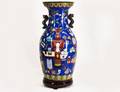 131 CLOISONNE ENAMEL VASE