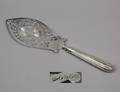 229 GEORGE III STERLING SILVER FISH SLICE