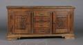 A Carved Provincial Oak Sideboard