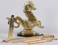 A Brass Figure of a Horse