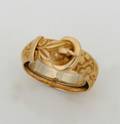 A Ladys 18 Karat Yellow Gold Victorian Ring