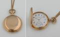 A Gentlemans 14 Karat Yellow Gold Pocket Watch A Lange  Sohne