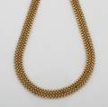 A Ladys 18 Karat Yellow Gold Necklace