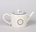 A Chinese Export Armorial Porcelain Teapot