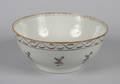A Chinese Export Porcelain Punch Bowl