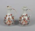 A Pair of Japanese Imari Porcelain Pitchers