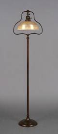 A Tiffany Favrile Glass Floor Lamp Shade