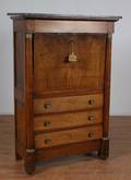 A Biedermeier Secretaire Abbatant
