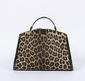 Nettie Rosenstein Leopard Handbag
