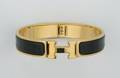 Hermes H Enamel Bangle