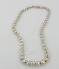 Tiffany  Co Graduated Bead Necklace
