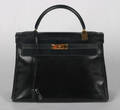 Hermes Black Kelly Bag