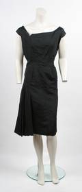 Pauline Trigere Taffeta Dress