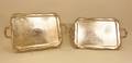 Pair of Silverplate Serving Trays