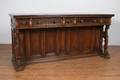 A Baroque Style Carved Buffett