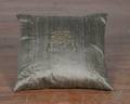 A Metallic Embroidered Pillow