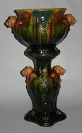 An American Art Pottery Jardinere on a Stand