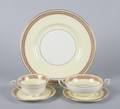 A Royal Worcester Partial Porcelain Dinner Service