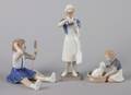 A Group of Three Bing and Grondahl Porcelain Figures