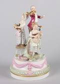 A Meissen Porcelain Figural Group