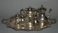 An Assembled Six Piece Silverplate Tea and Coffee Service