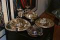 A Group of Silver Plate Serving Articles