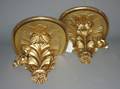 A Pair of Florentine Giltwood Wall Brackets