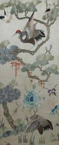 A Chinese Embroidery on Silk