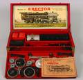 An AC Gilbert Erector Hudson Locomotive Set