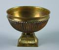 A Fluted Brass Bowl