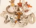 A Collection of Silver Jewelry
