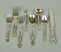 An American Silver Flatware Service Wallace